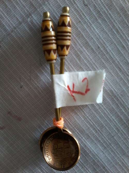 2 x  coin spoons