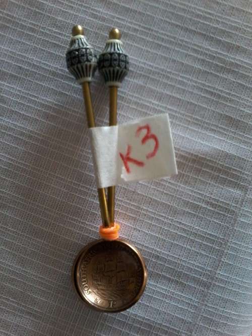 2 x  coin spoons