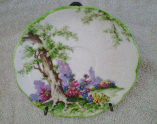 ROYAL ALBERT A/D SAUCER "GREENWOOD TREE" SAUCERS