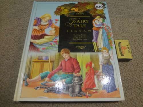 PRICE REDUCED Fairy Tale Jigsaw book e.g. Sleeping Beauty, Red Riding Hood (hard board book)
