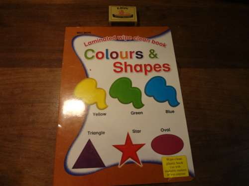 Wipe Clean Colours & Shapes (soft cover)