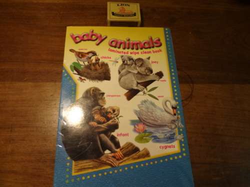 Wipe Clean Baby Animals (soft cover)