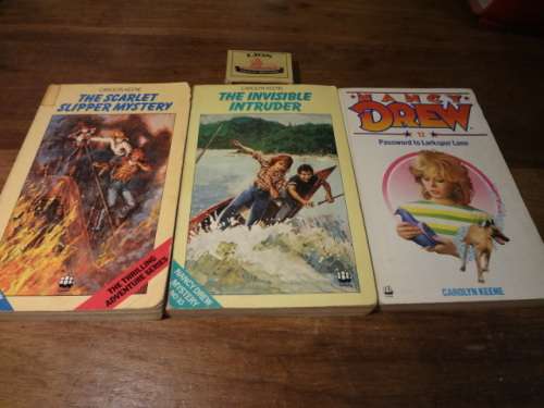 Nancy Drew - lot of 3 books (soft covers) by Carolyn Keene