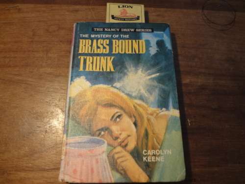 Nancy Drew - The Mystery of the Brass Bound Trunk by Carolyn Keene (hard cover)