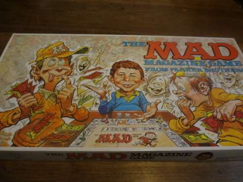Boardgame - The Mad Magazine game (complete)