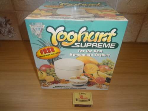 Yoghurt Supreme (yoghurt maker) and Ice cream maker