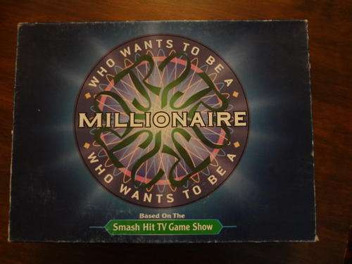 Boardgame - who wants to be a millionaire