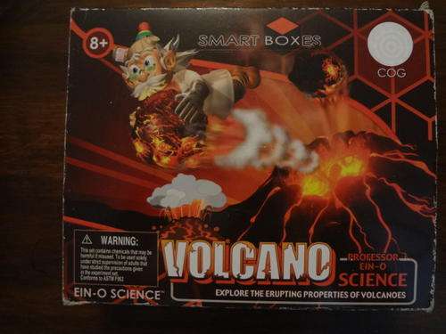 educational toy - volcano - create your own volcano