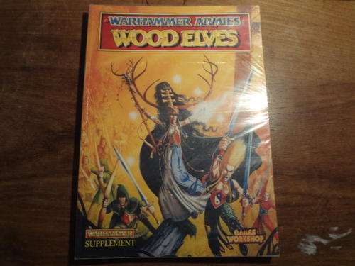 PRICE REDUCED warhammer fantasy - Warhammer Armies wood elves army supplement 1996