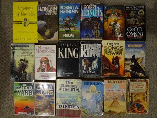 SALE 25% OFF - Sci-Fi / Fantasy Book Collection various authors -was R50 now R37.50 per book