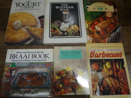Cookery books Collection - R18 per book
