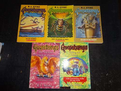 Children Books Lot - Goosebumps