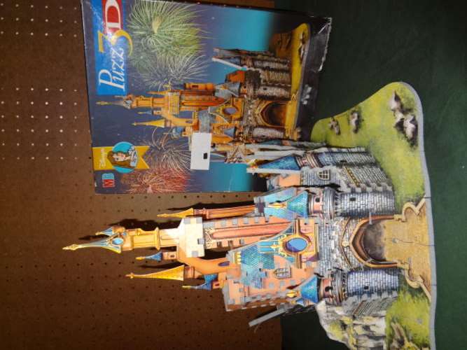 3D puzzle - Puzz3D Sleeping Beauty's castle 224 pieces