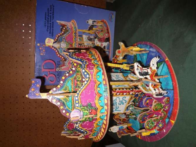 3D puzzle - Carousel 533 pieces