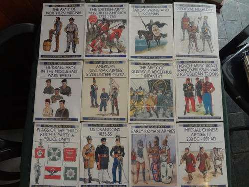 Osprey - Men-at-Arms / New Vanguard - Various books - R90 per book