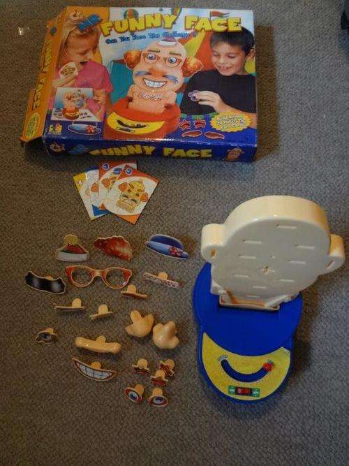 Funny Face children's game