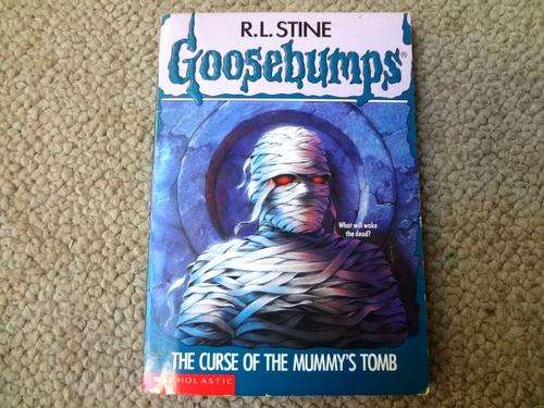 RL Stine - Goosebumps - The curse of the mummy's tomb (soft cover)