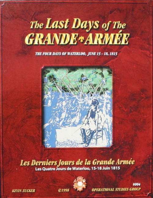The Last Days of the Grande Armee - OSG - Strategy wargames boardgame