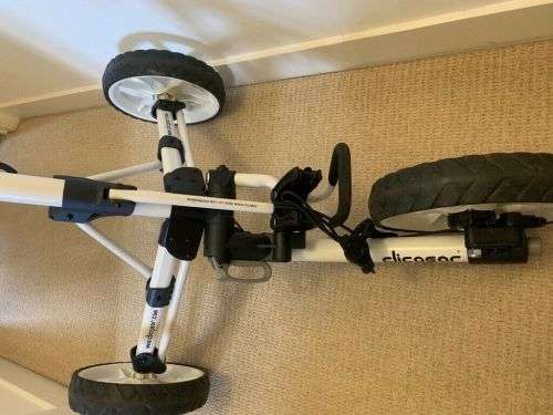 Clicgear 3.5+ Golf Push Cart Silver/Black + FREE Cooler Bag Included