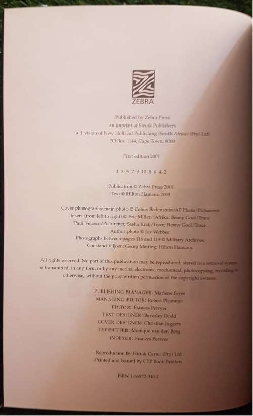 Days of the Generals   Hilton Hamann