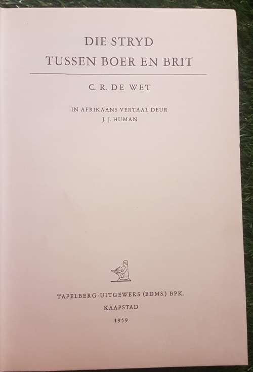 Die Stryd Tussen Boer en Brit (2de Anglo-Boere Oorlog)