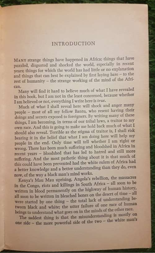 My People - Writings Of a Zulu Witch-Doctor