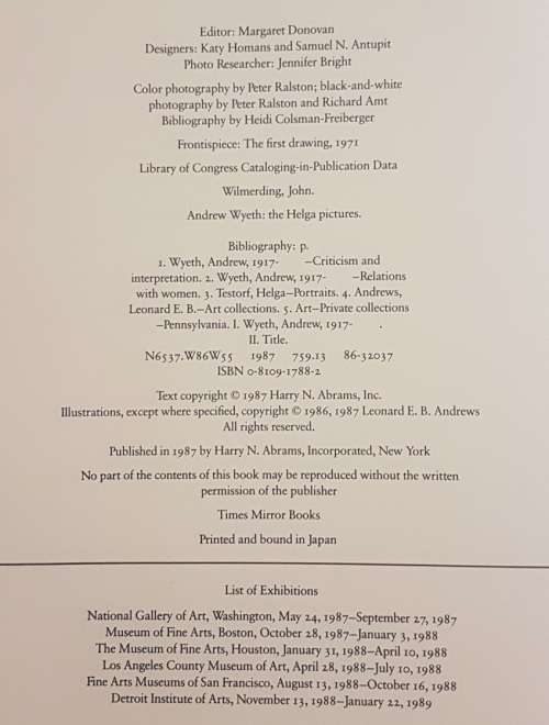 The Helga Pictures - Andrew Wyeth