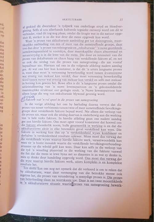 Kultuurbeinvloeding tussen Blankes en Bantoe in S.A. - Prof. G. Cronje