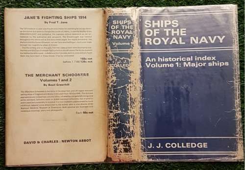 Ships of the Royal Navy Vol 1 and 2 - J. J. Colledge