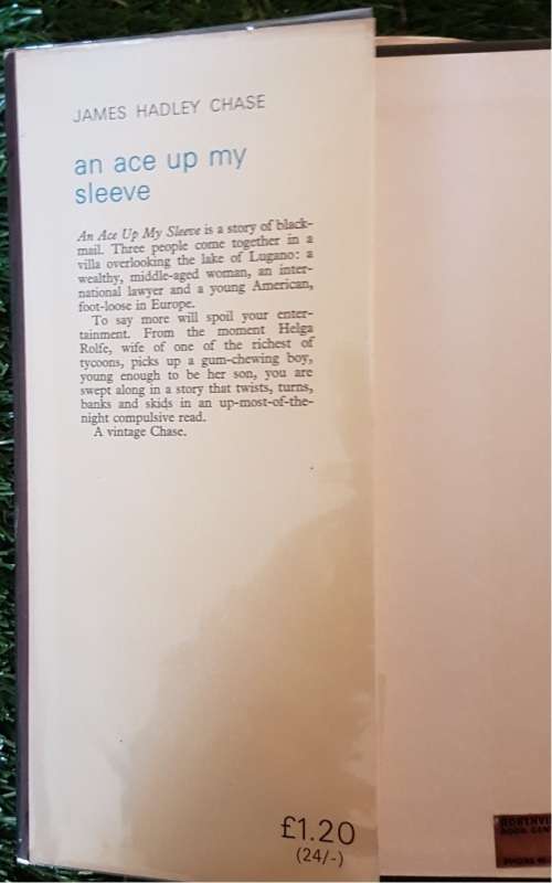 An Ace Up My Sleeve,    James Hadley Chase