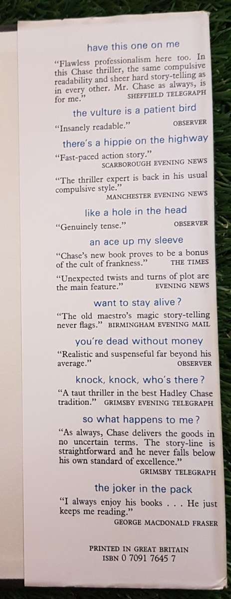 A Can of Worms,   James Hadley Chase