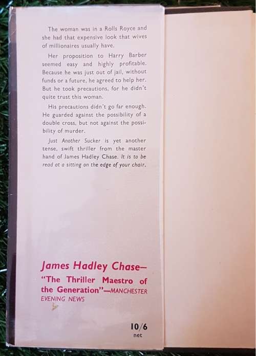 Just Another Sucker,  James Hadley Chase
