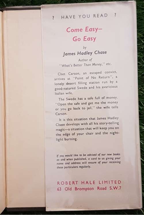 Just Another Sucker,  James Hadley Chase