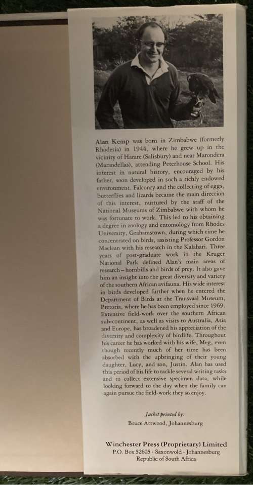 The Birds of Southern Africa by Finch-Davies (numbered edition)