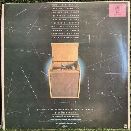 Hi Fidelity.: - REO Speedwagon - LP