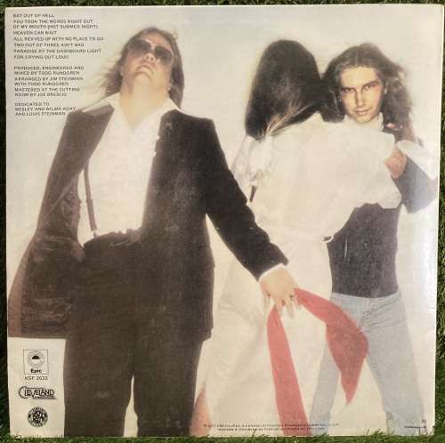 Bat Out Of Hell: - Meatloaf - LP