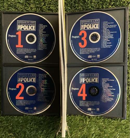 Message in a Box: - The Police - 4 CD Limited numbered Edition. Complete Recordings