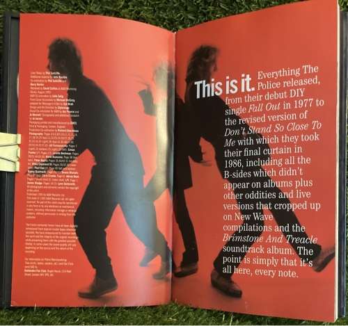 Message in a Box: - The Police - 4 CD Limited numbered Edition. Complete Recordings