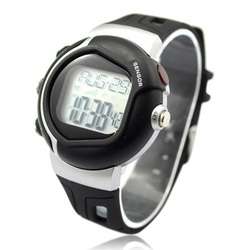 Motion Plus Heart Rate Monitor Watch Black