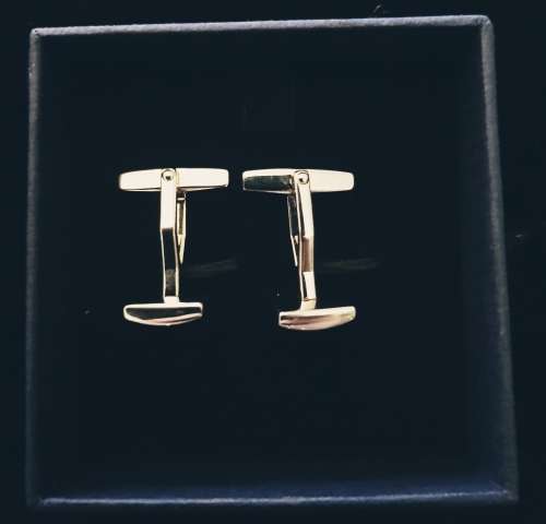 Authentic Swarovski  Faceted Crystal Cufflinks
