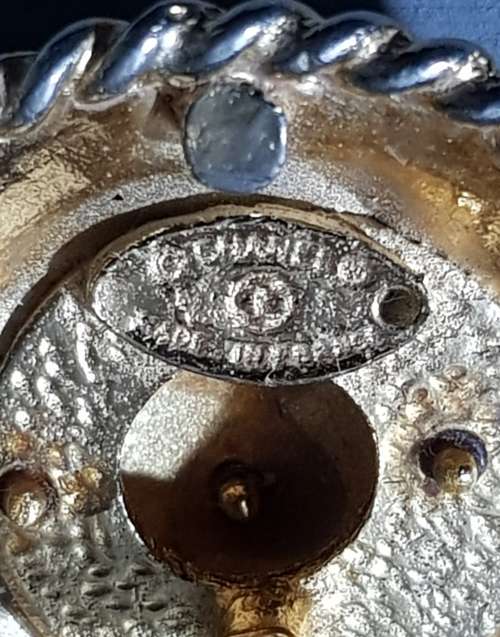 Vintage Gold Plated Chanel Paris Large Clip On Earrings