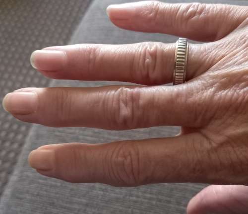 Vintage Combination 9ct Gold and Sterling Silver Ring