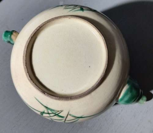 Antique Japanese Satsuma Signed  Hand Painted Teapot