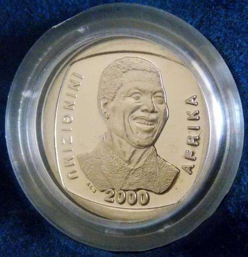4 x 2000 R5 Mandela *Smileys* in Capsules - Super Condition - Beautifully Preserved