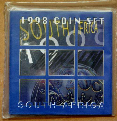 1998 South Africa Uncirculated mint pack (9 coin set) ONLY 4487 SETS ISSUED **Still Sealed**