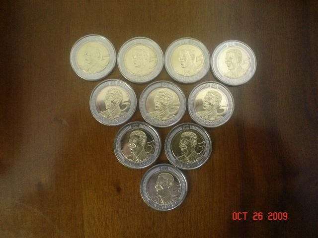 !!Error Coins!!  **Mandela 90th Birthday R5 Error Coins from Sealed bag**