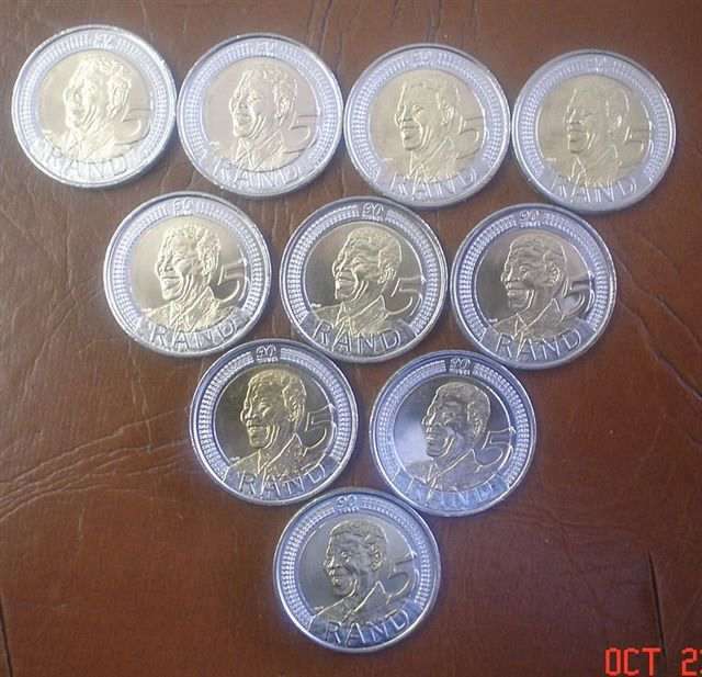 #Untouched# First Issue 90th Birthday R5 coins... Goin Going Gone!!!!!