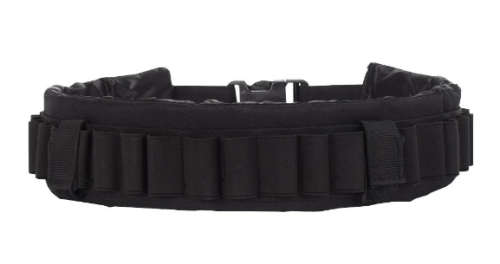 Nylon Tactical 27 Shotgun Hunting Military Army 12 Gauge Stock Ammo Holder Belt - Black