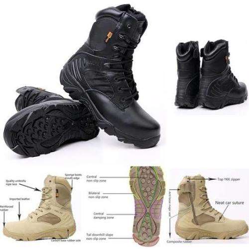 DELTA BOOTS BLACK