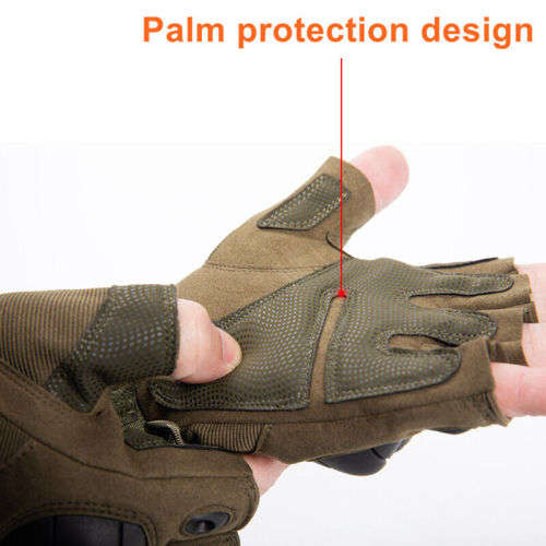 # 5 - Green Glove Half Finger with ventilation / MEDIUM